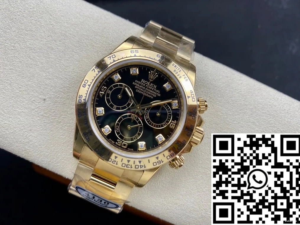 Clean M116508-0008 Rolex Diamond-set Cosmograph Daytona Factory Dial 1101